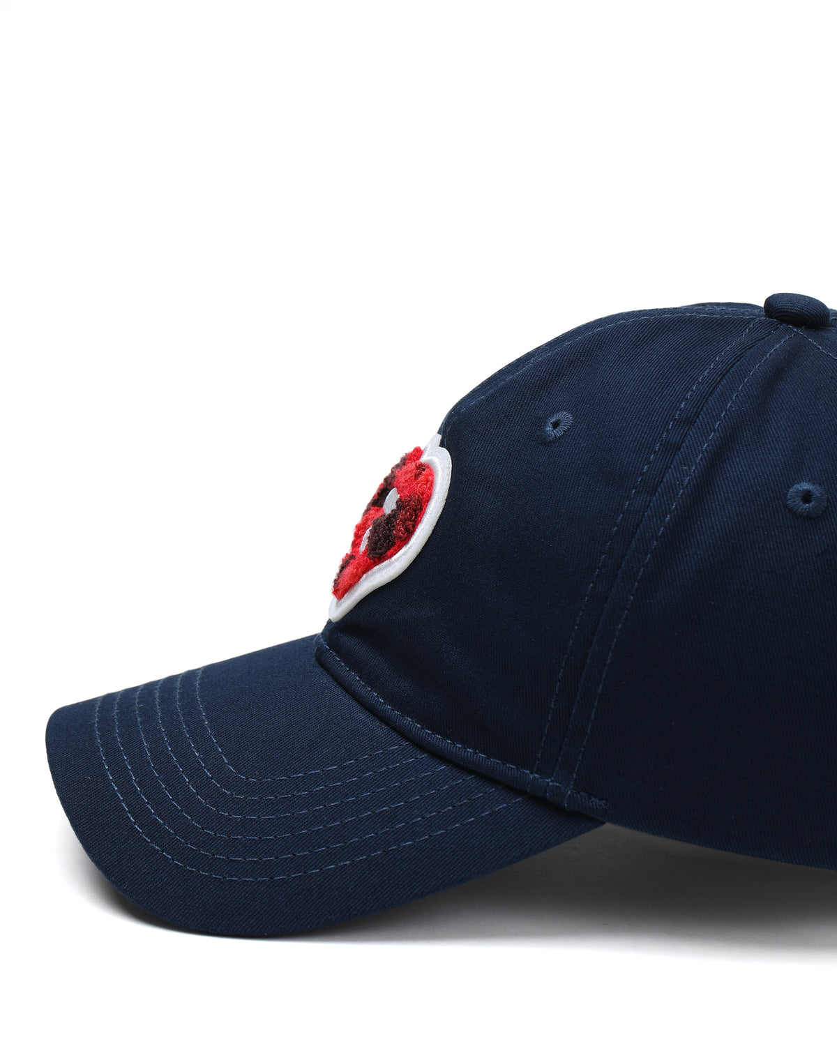 Heart logo patch cap