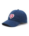 Heart logo patch cap