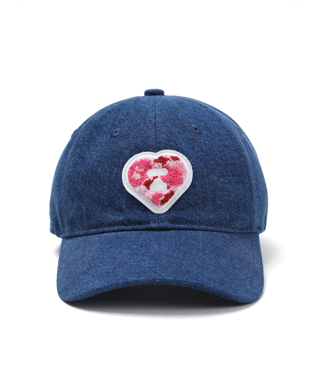 Heart logo patch cap