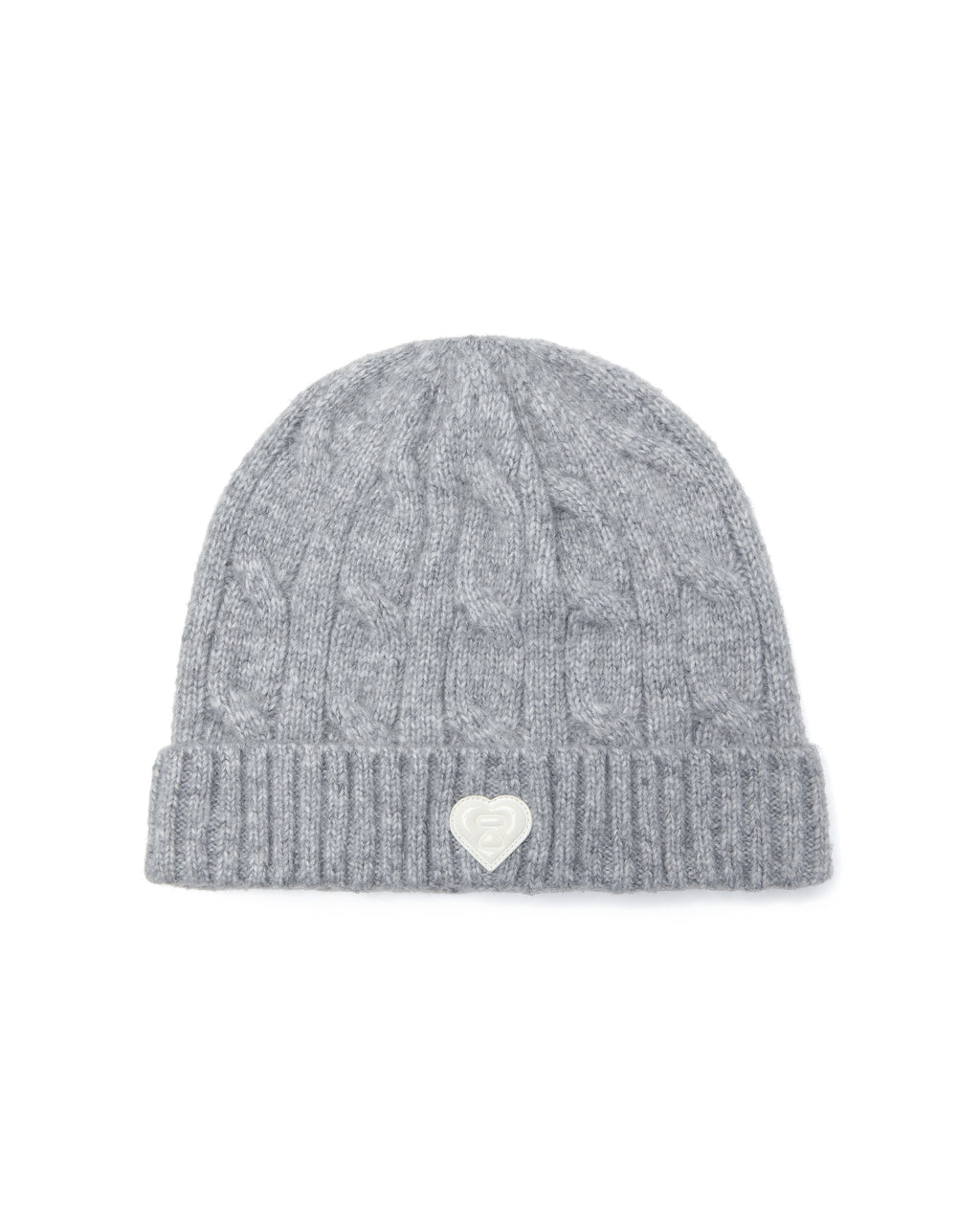 Cable knit beanie
