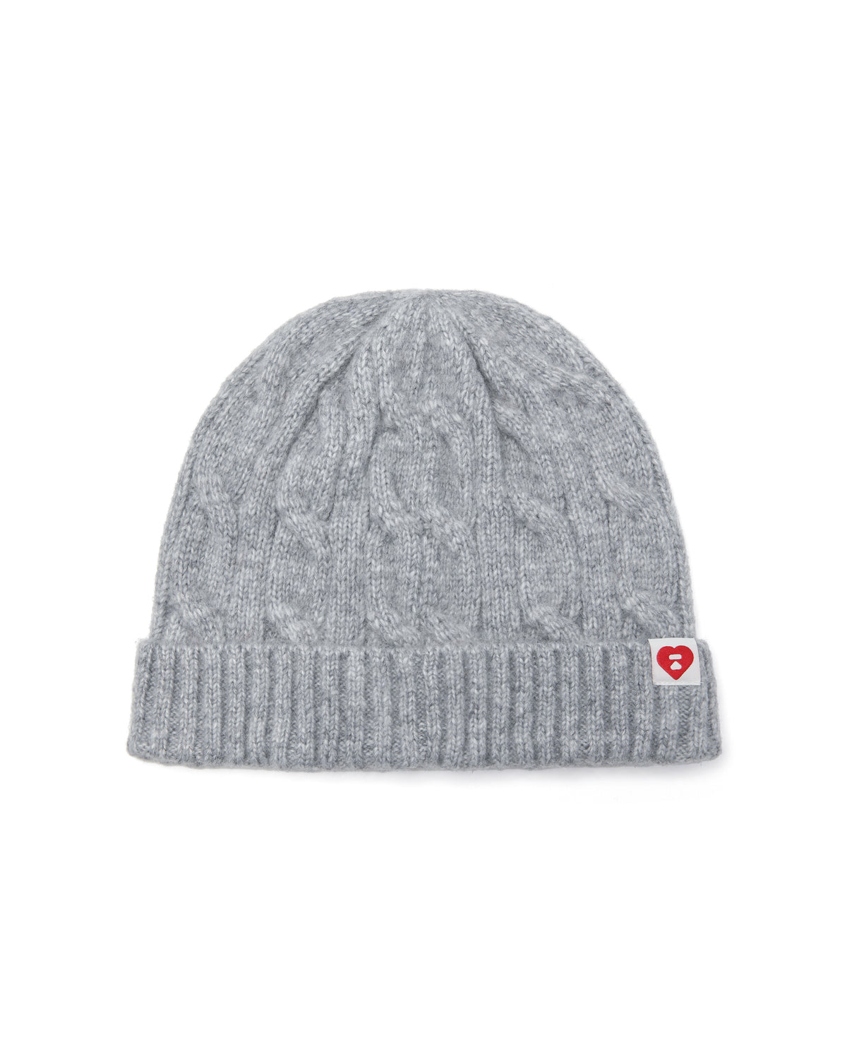 Cable knit beanie