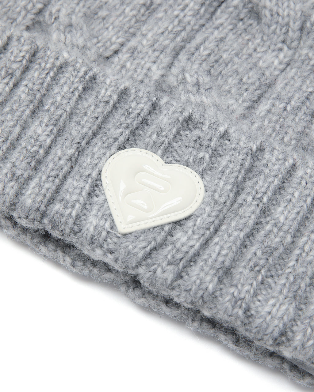 Cable knit beanie