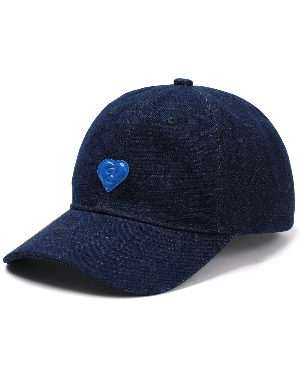Heart logo patch cap