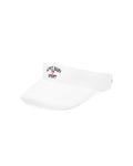 Embroidered visor