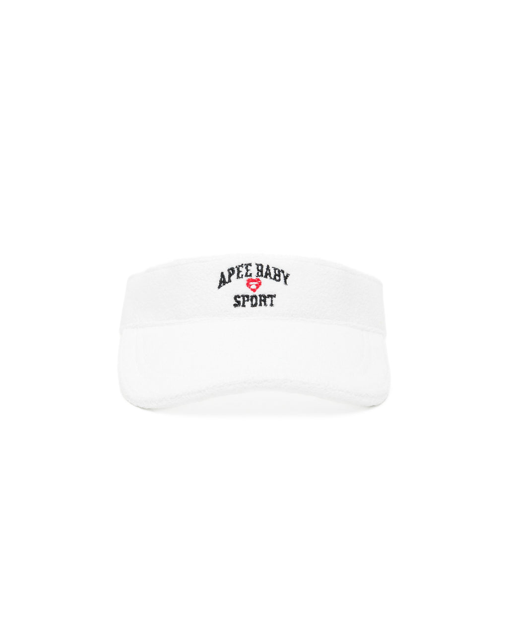 Embroidered visor