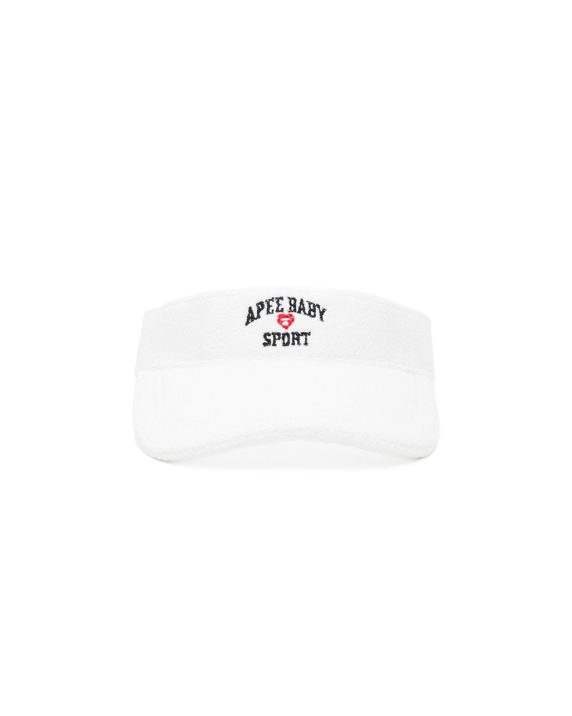 Embroidered visor