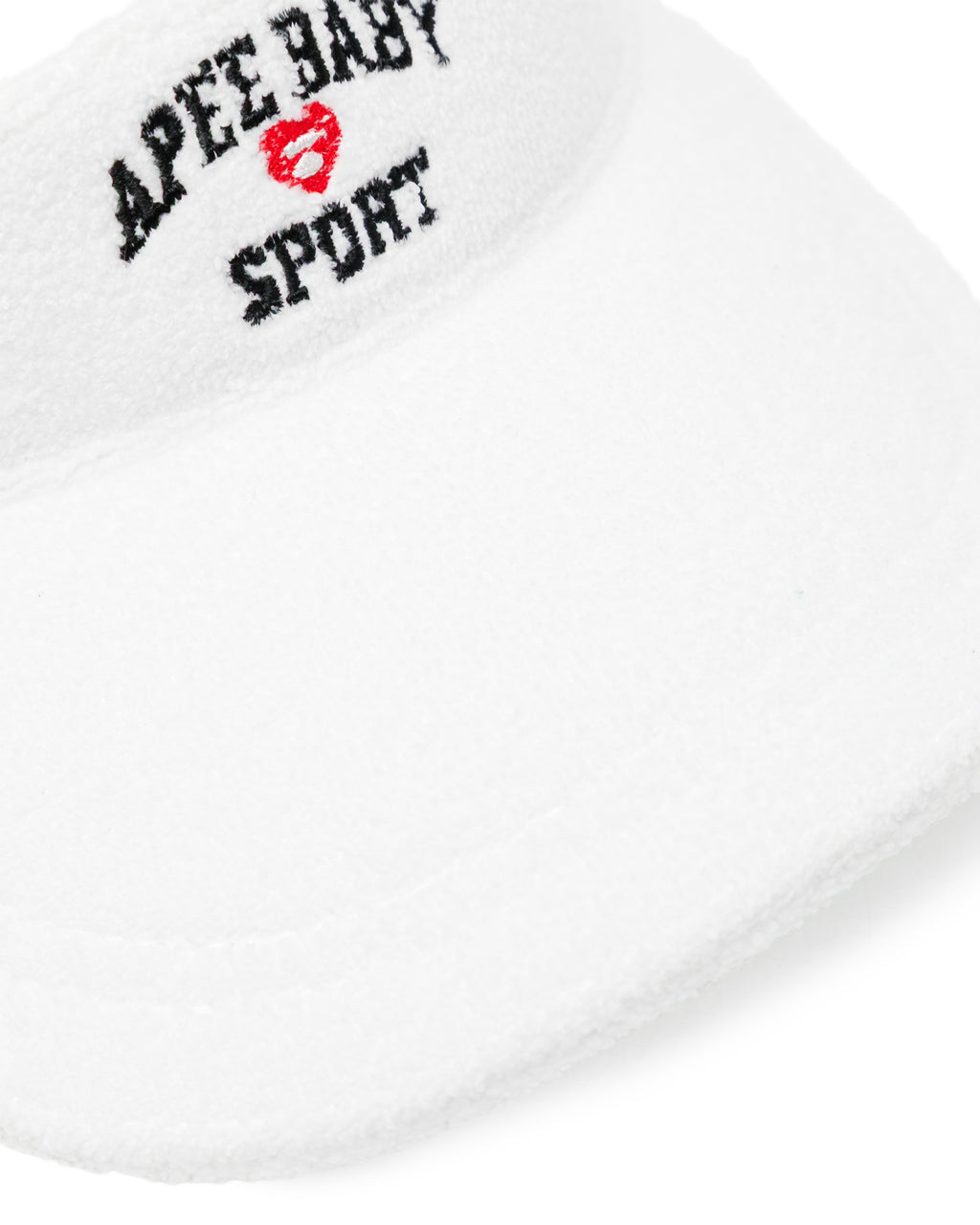Embroidered visor