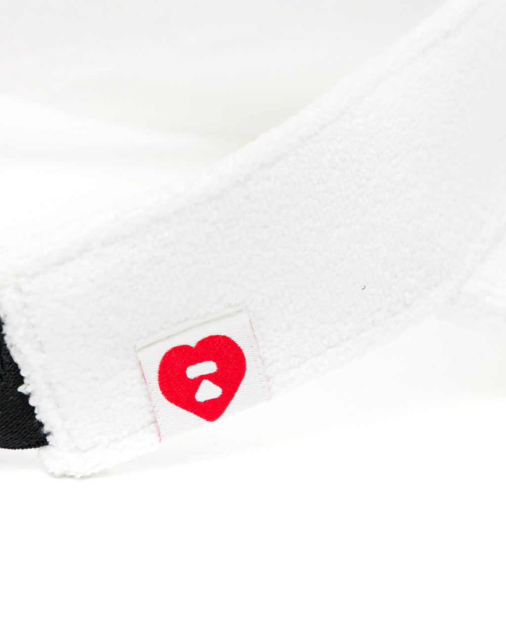Embroidered visor