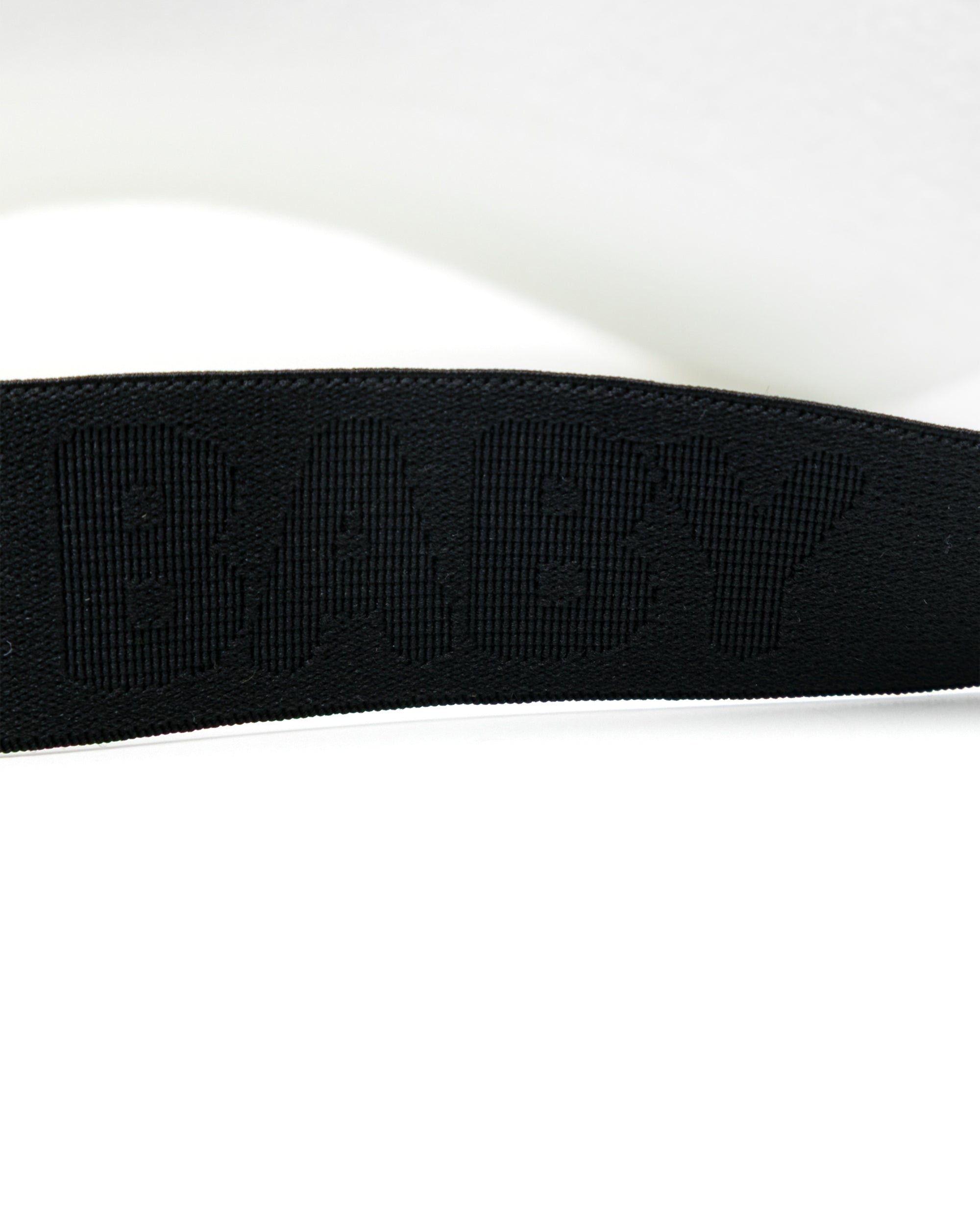 Embroidered visor