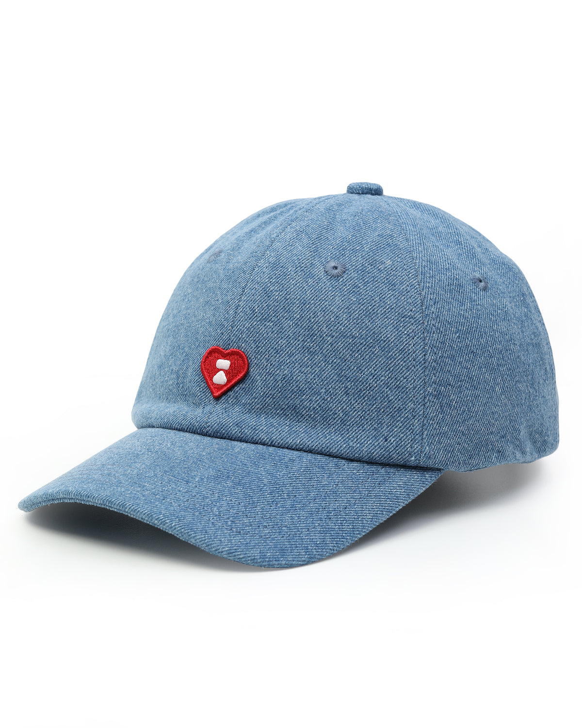 Heart logo cap