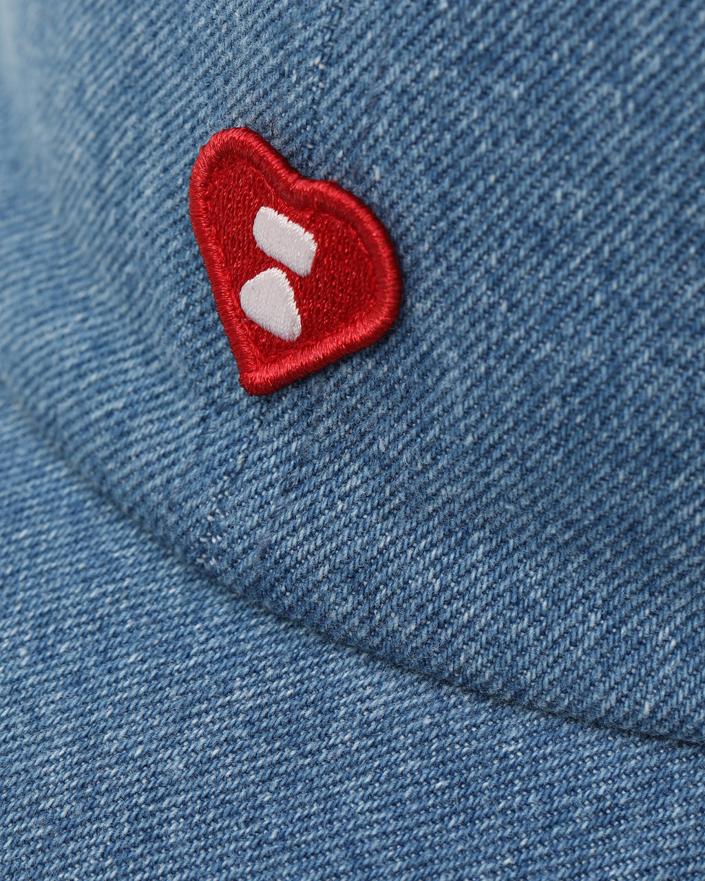 Heart logo cap