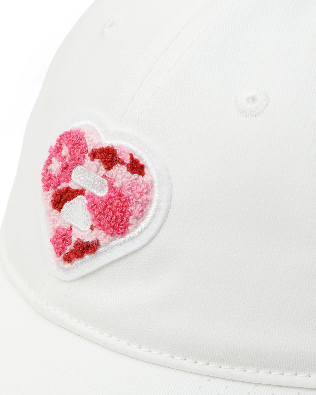 Heart-patch cap