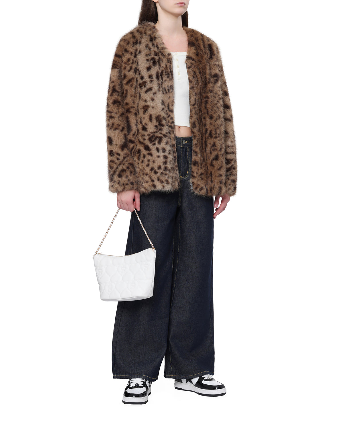 Leopard print jacket