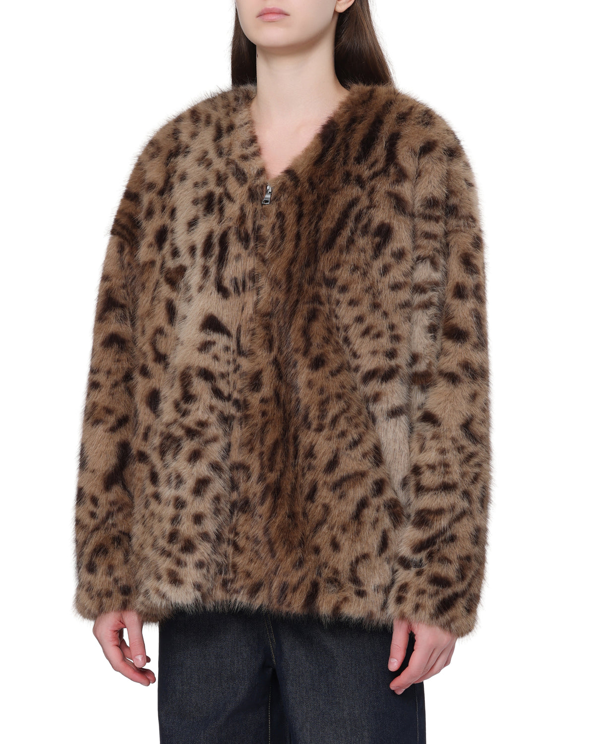 Leopard print jacket