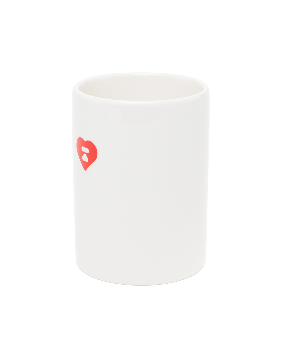 Heart logo mug