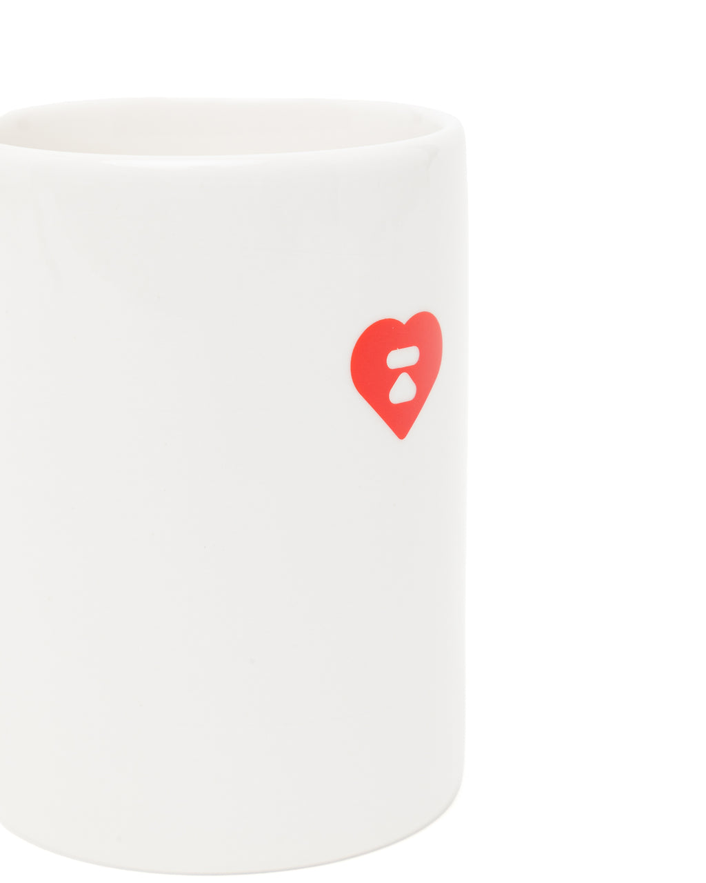 Heart logo mug