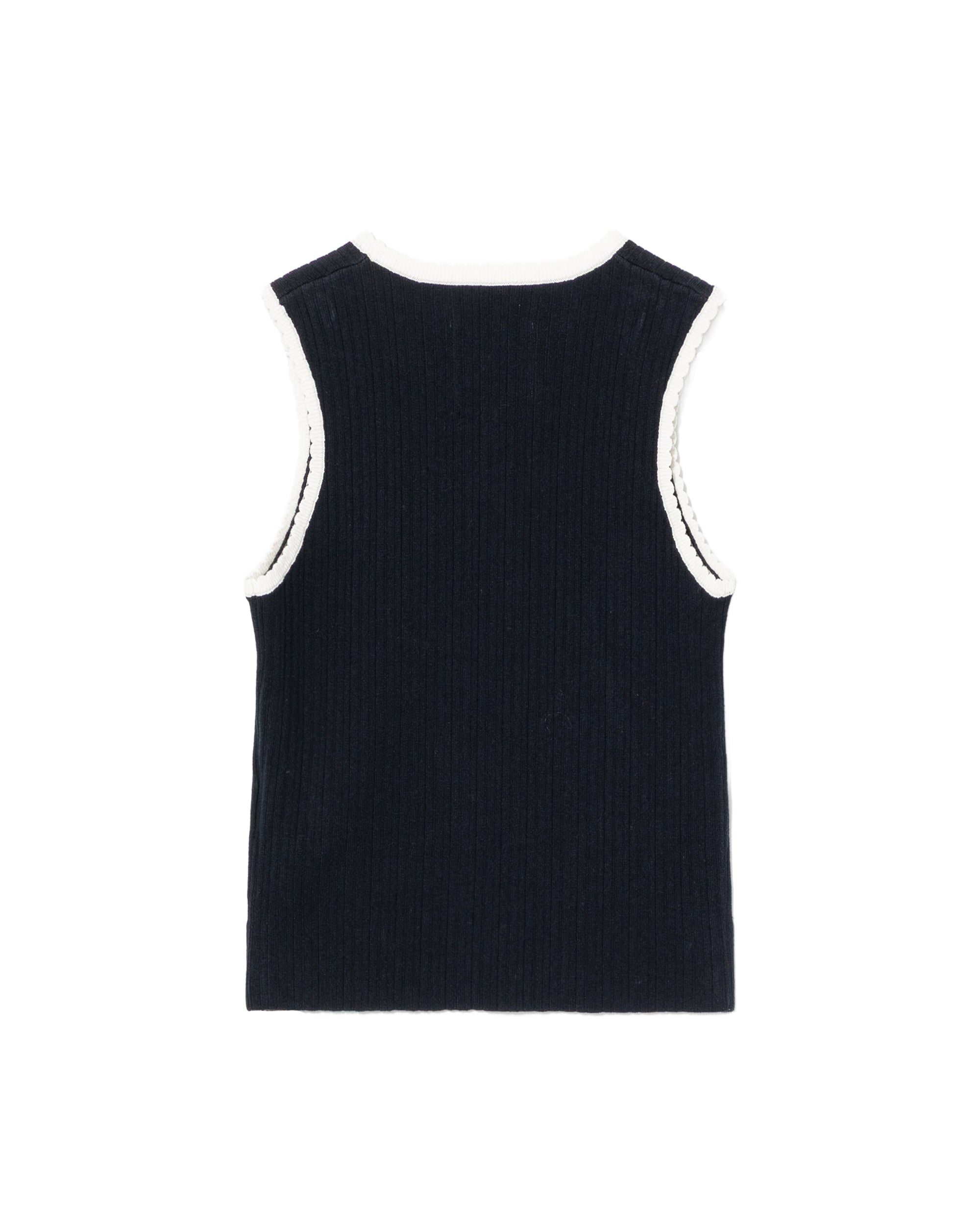 Ribbed tank top