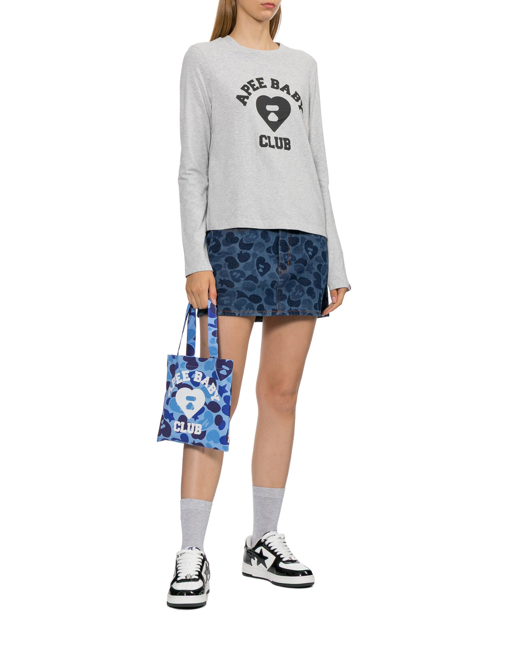 Graphic long sleeve tee