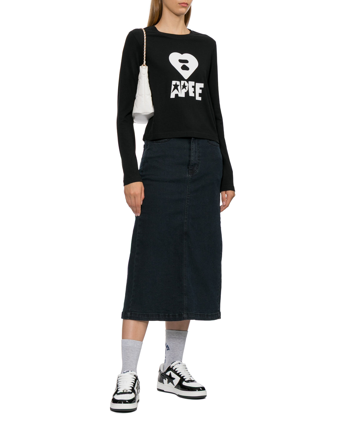 Graphic long sleeve tee