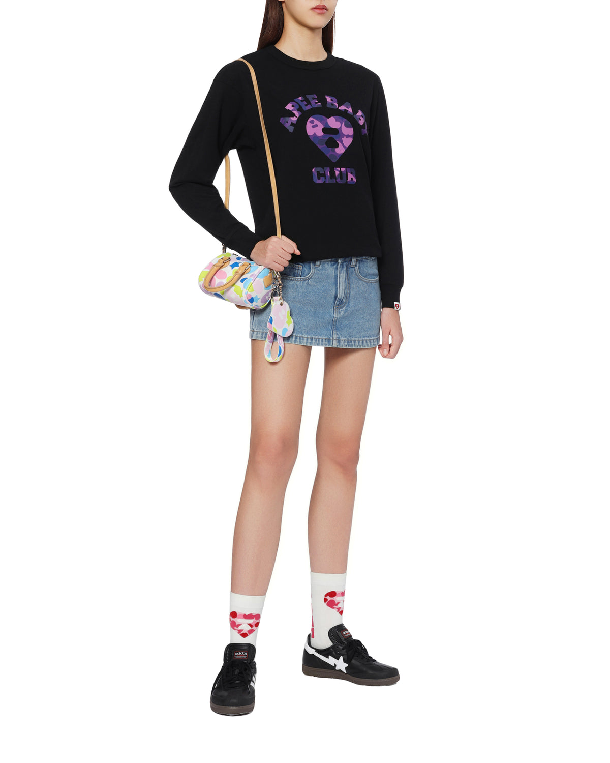 Graphic long-sleeve tee