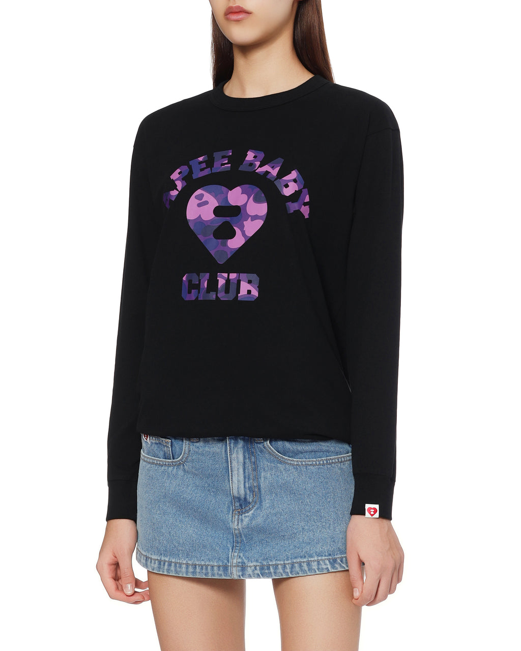 Graphic long-sleeve tee