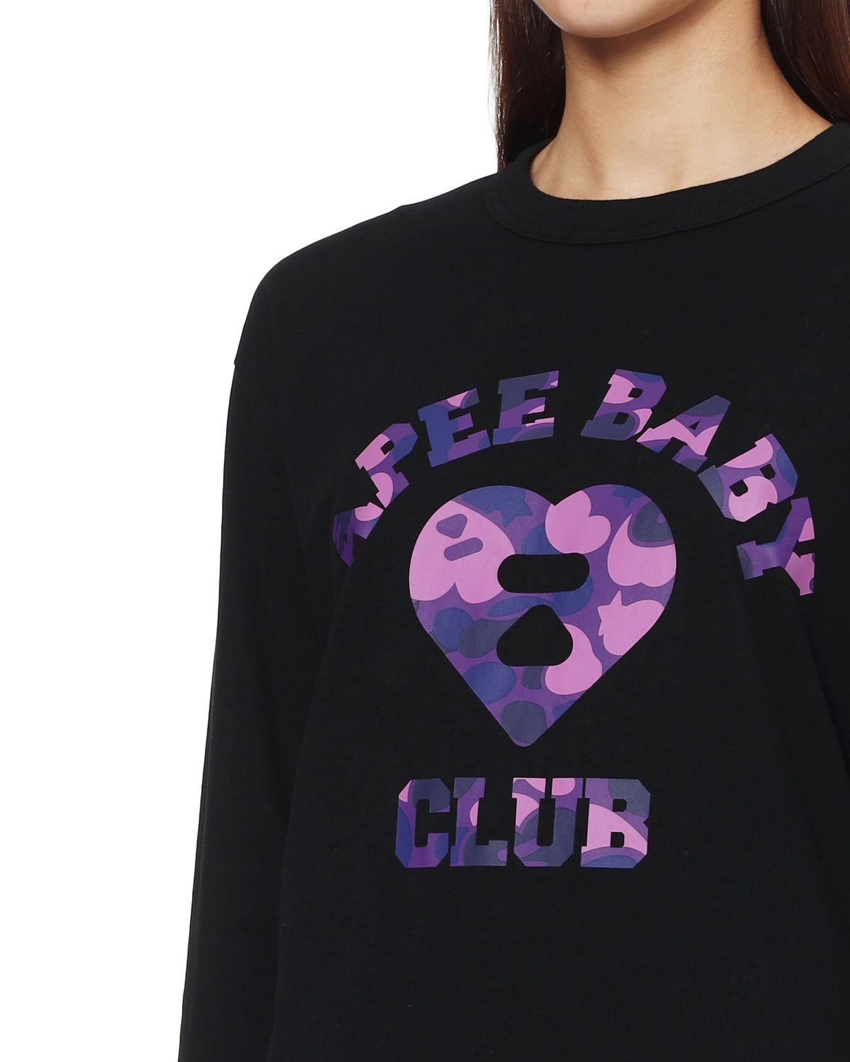 Graphic long-sleeve tee