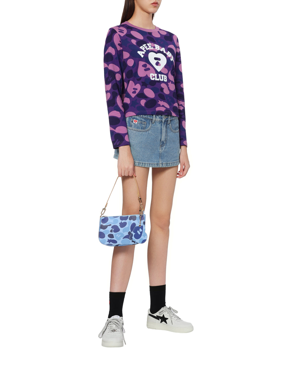 Camo long sleeve tee
