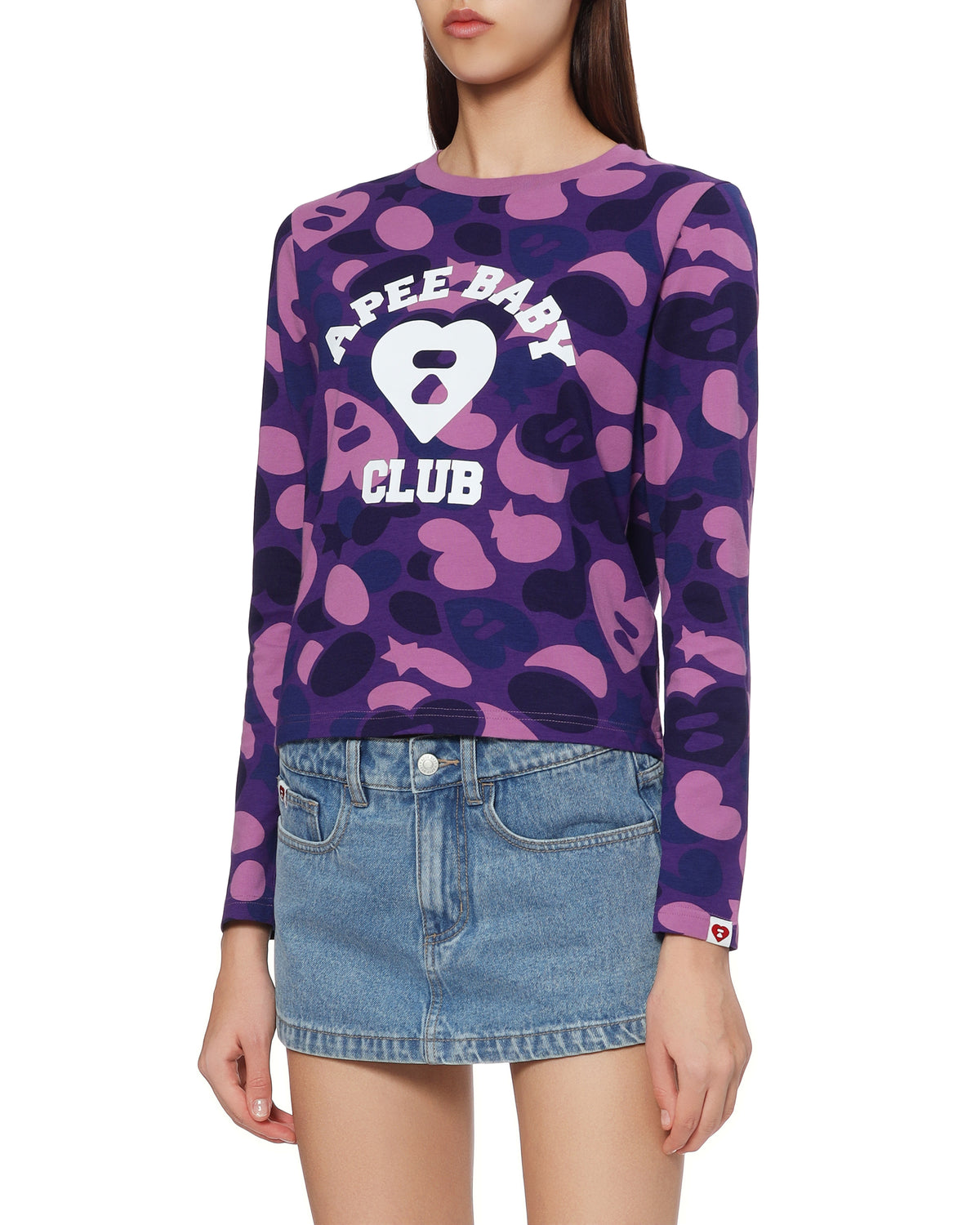 Camo long sleeve tee