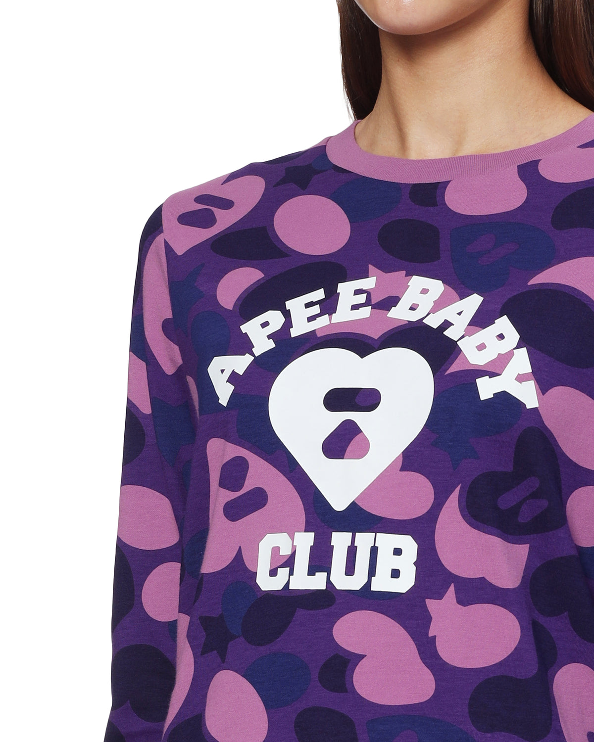 Camo long sleeve tee
