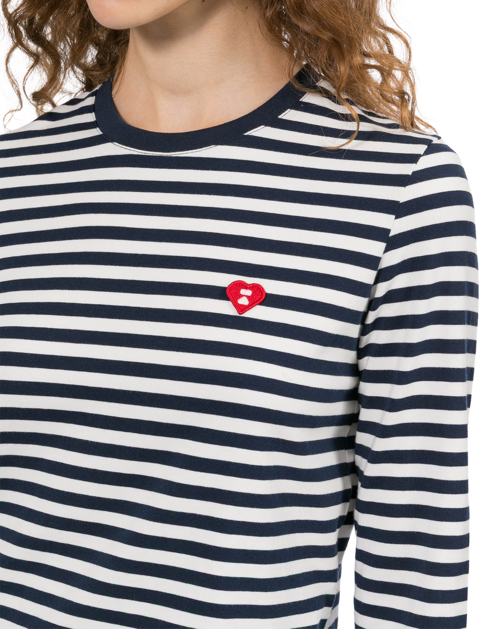 Striped long sleeve tee