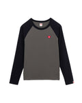 Long sleeve raglan tee