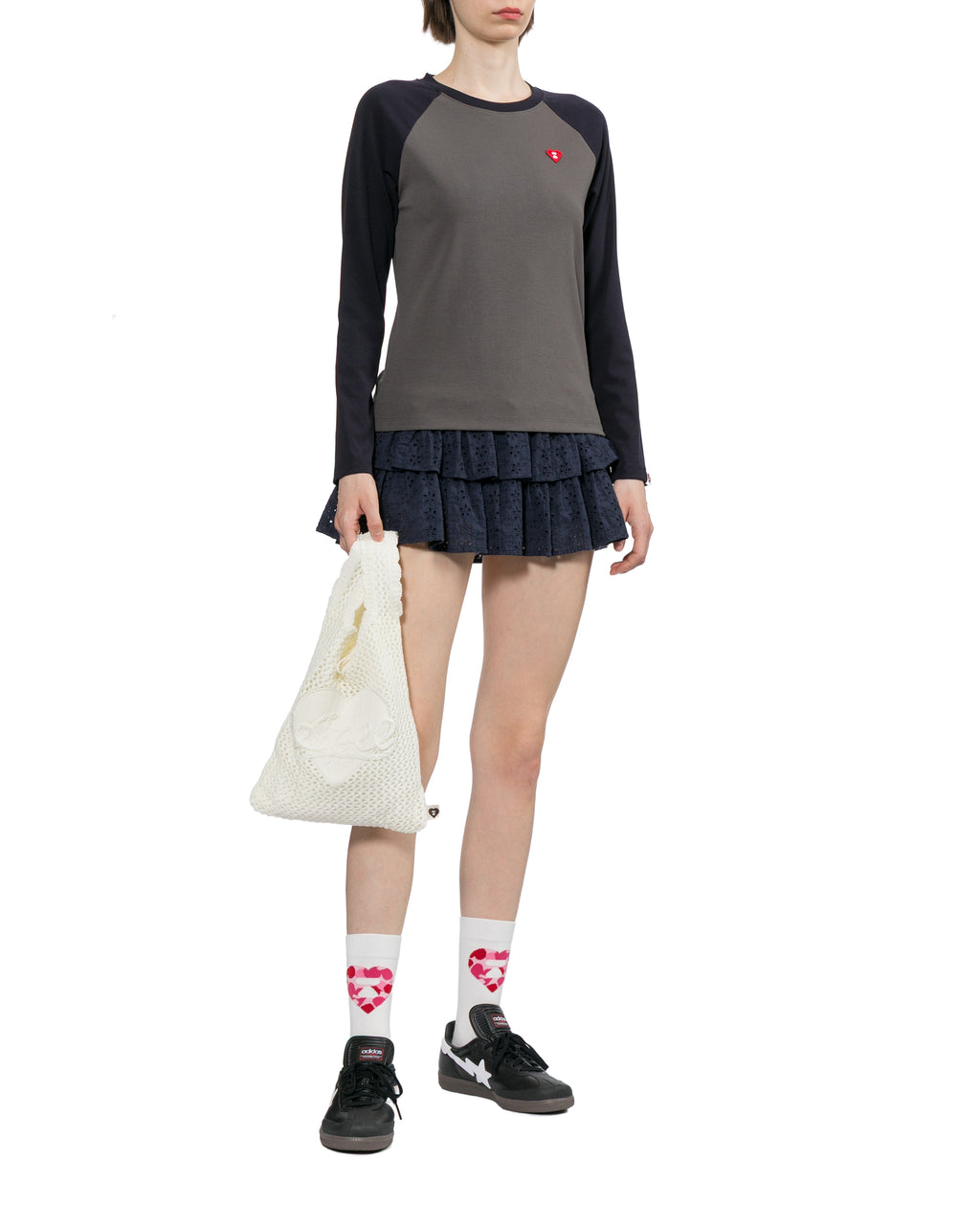 Long sleeve raglan tee