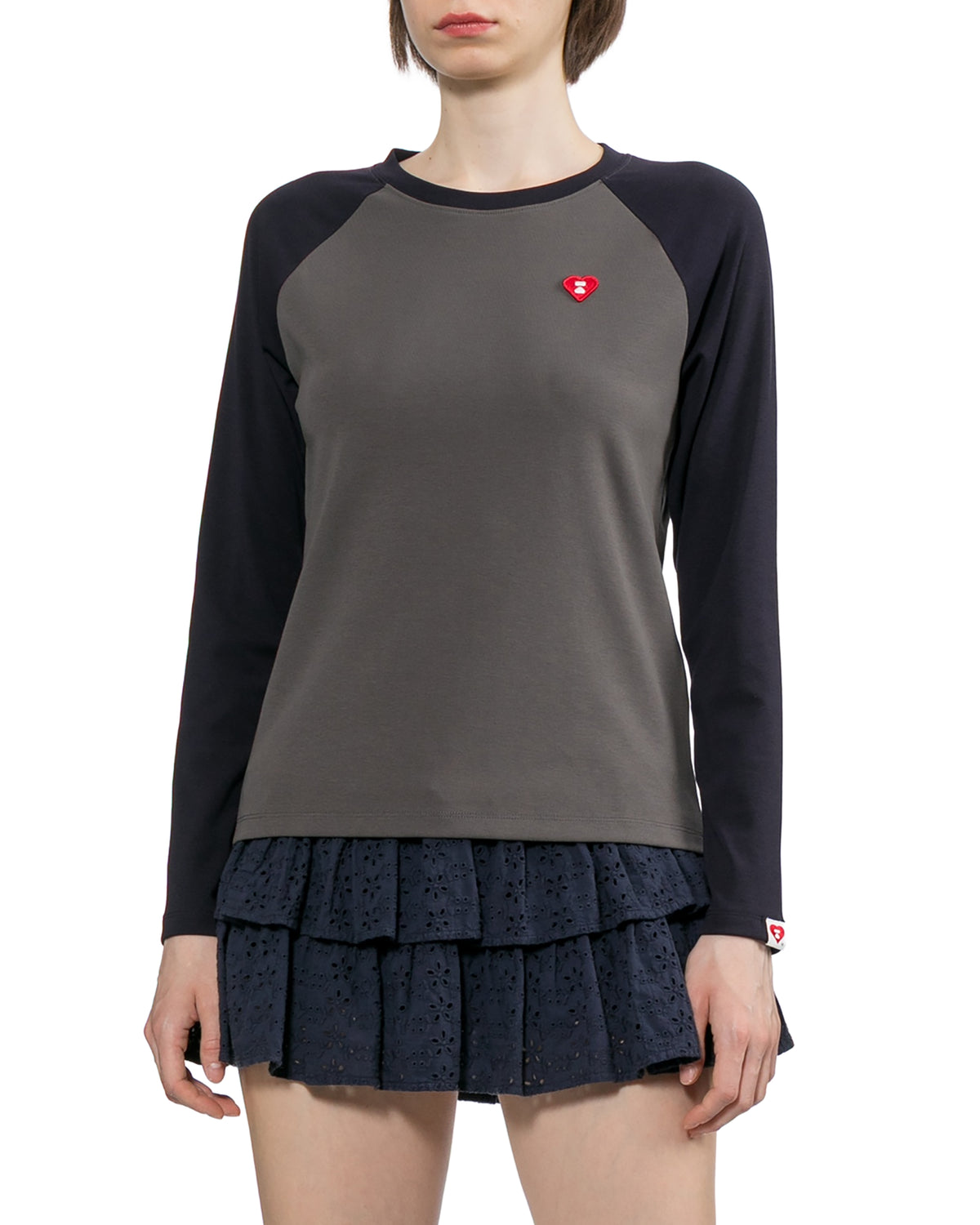 Long sleeve raglan tee