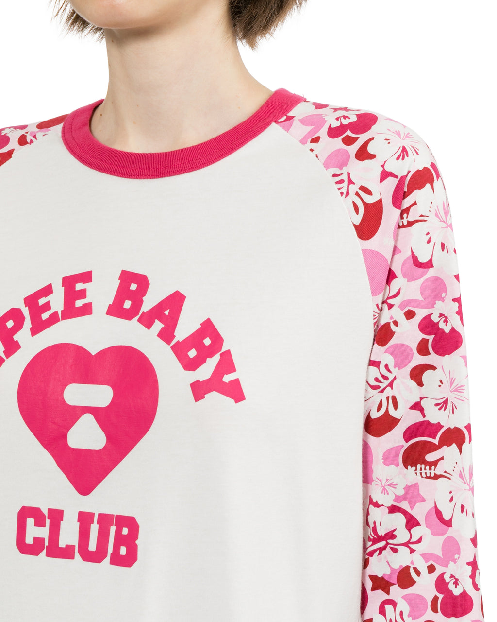 Heart moonface logo tee