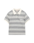 Striped polo shirt