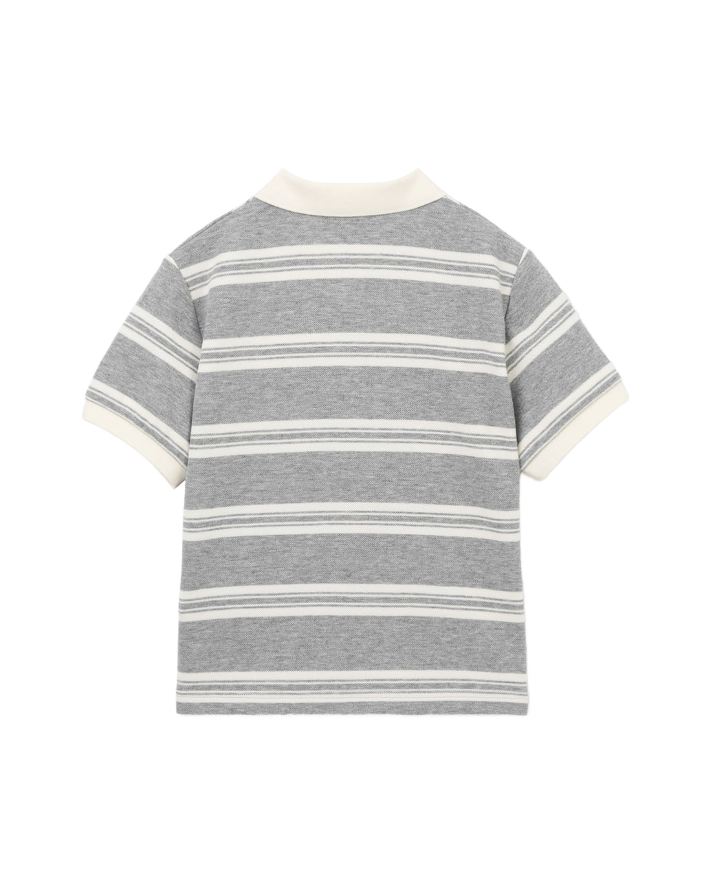 Striped polo shirt