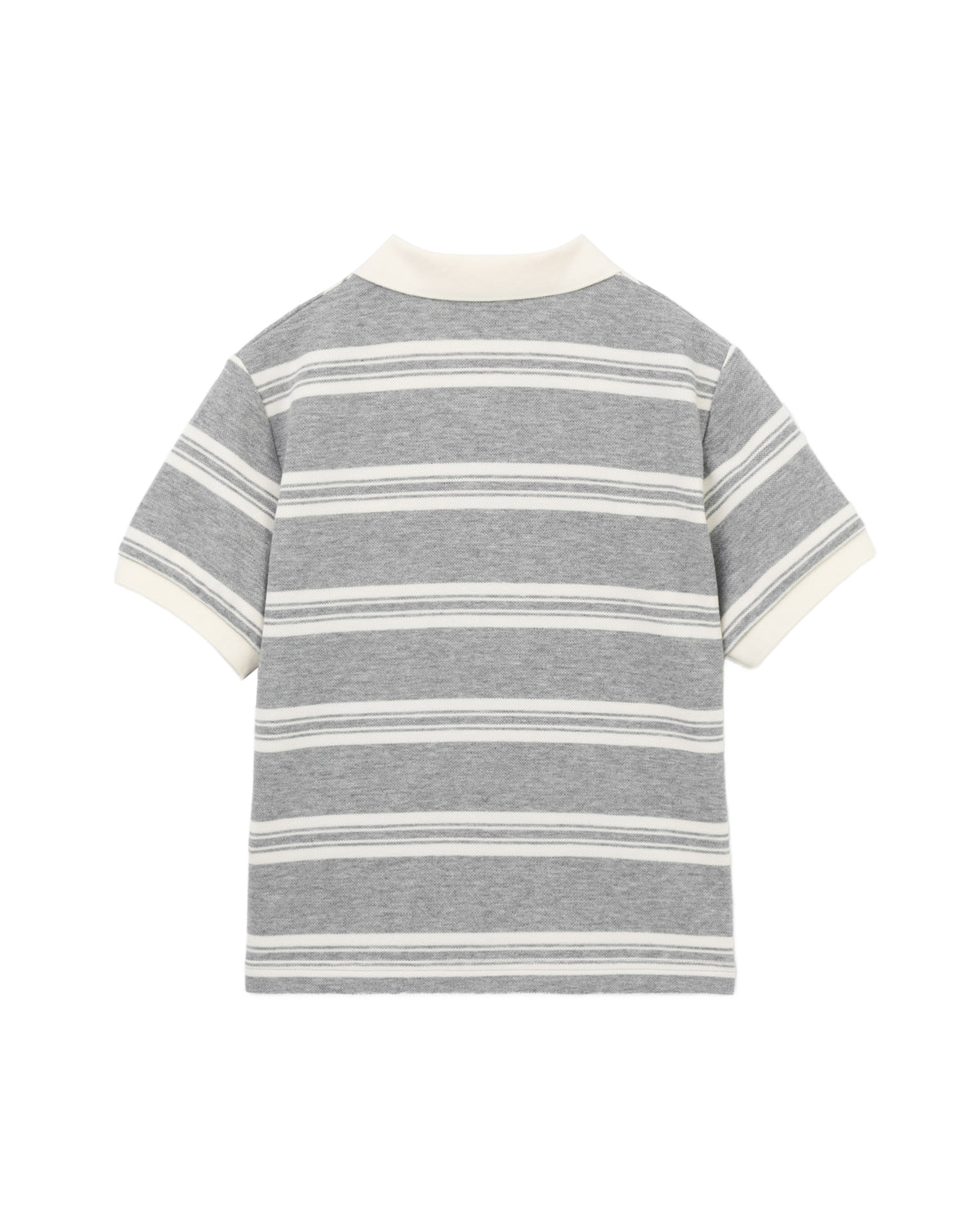 Striped polo shirt