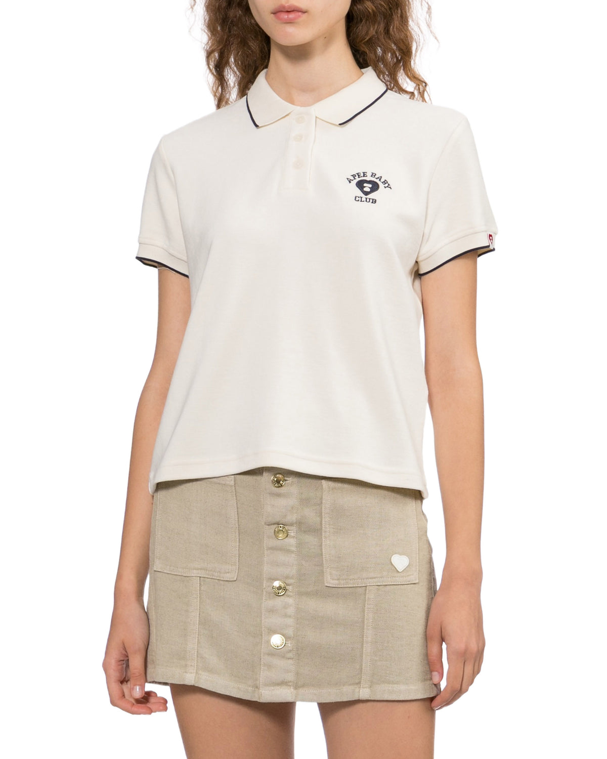 Moonface polo tee