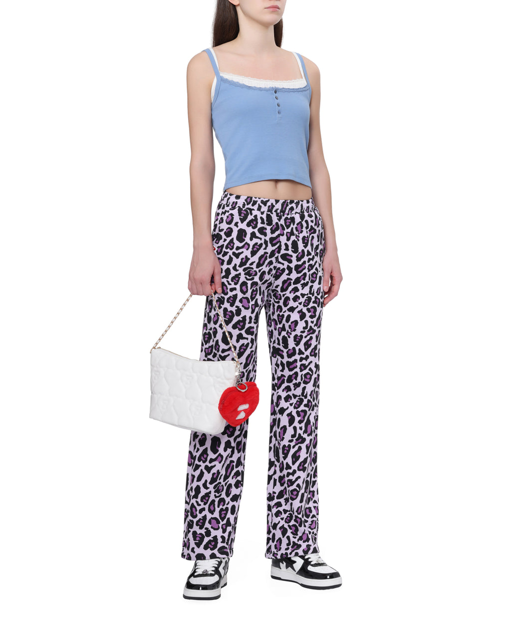 Leopard print pants
