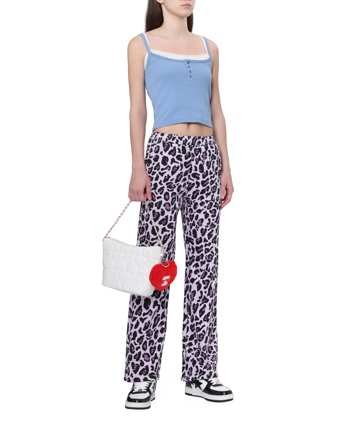 Leopard print pants