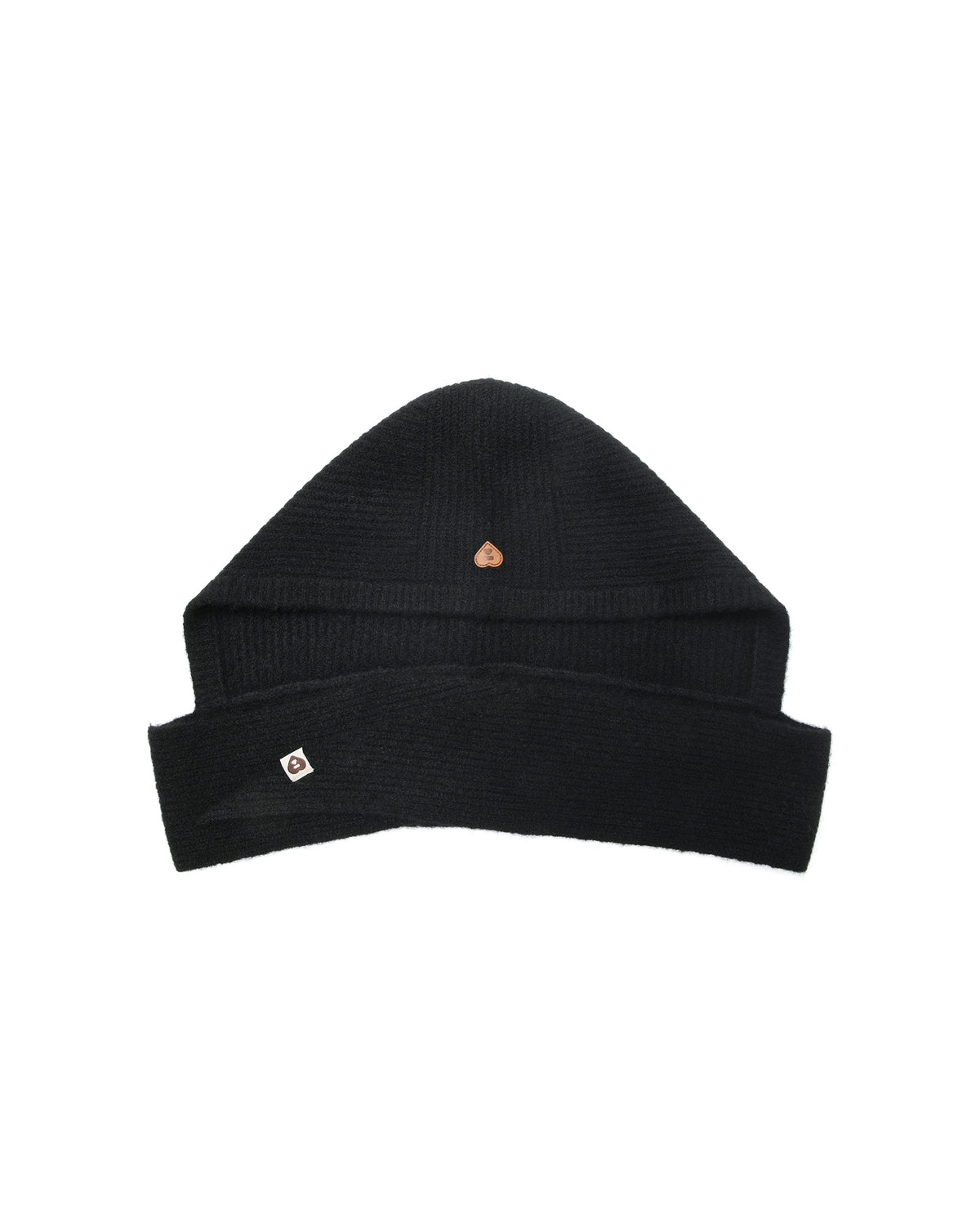 Ribbed knit beanie