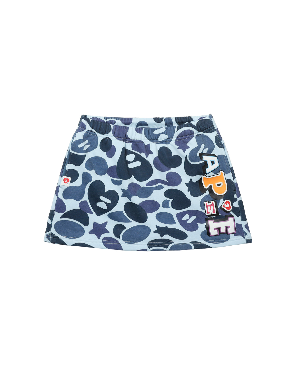 Printed mini skirt