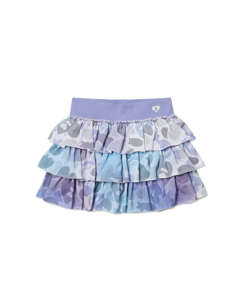 Ruffled mini skirt