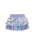 Ruffled mini skirt