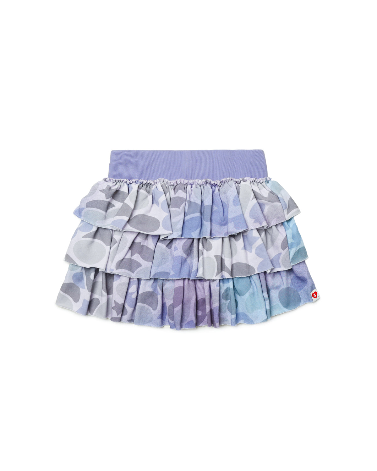 Ruffled mini skirt