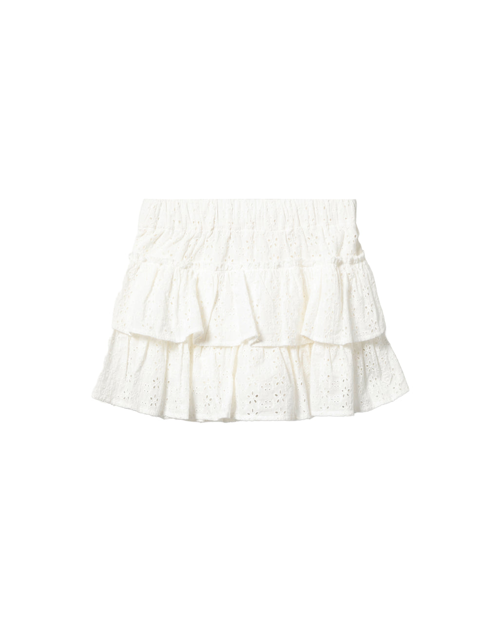 Ruffled mini skirt