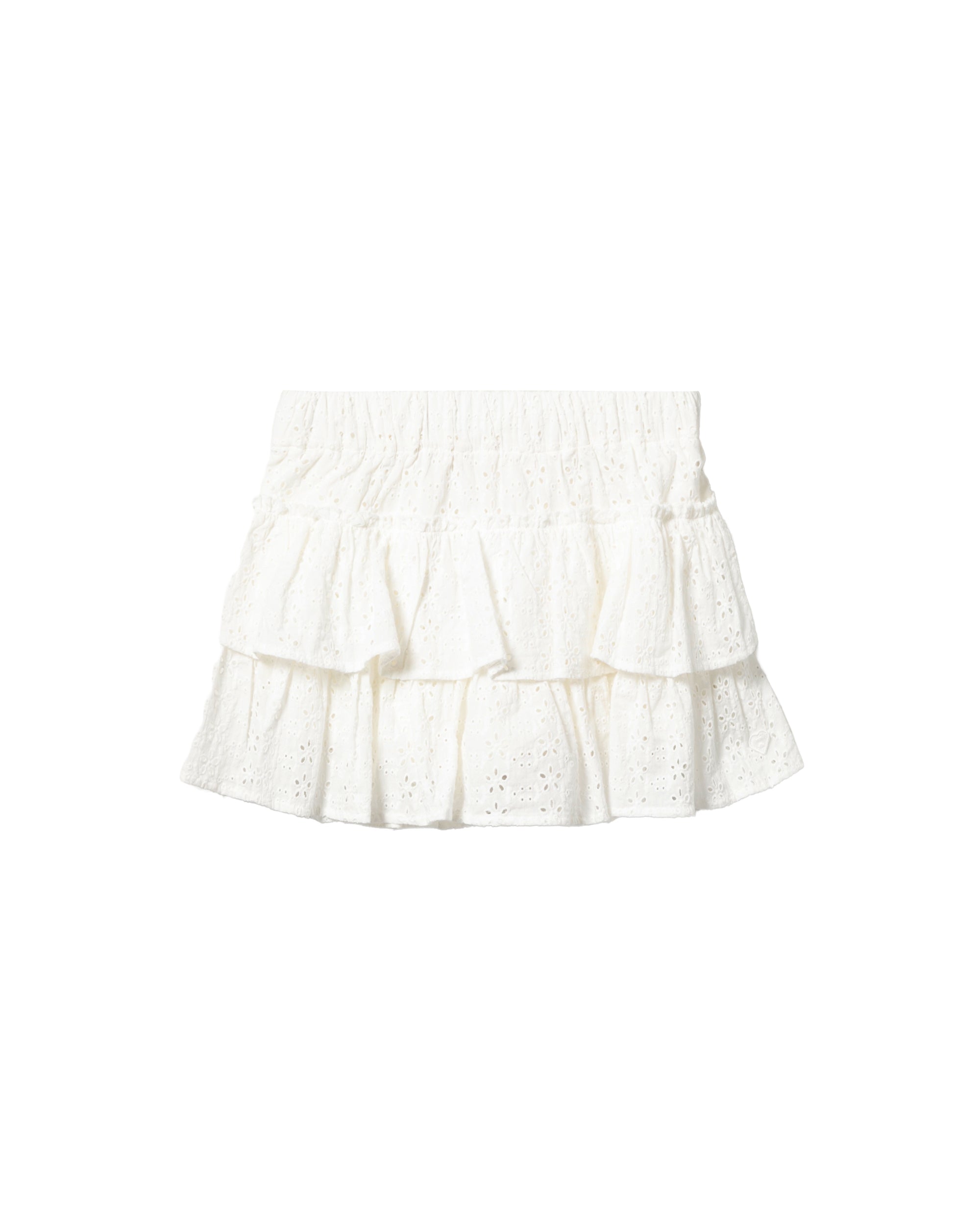 Ruffled mini skirt