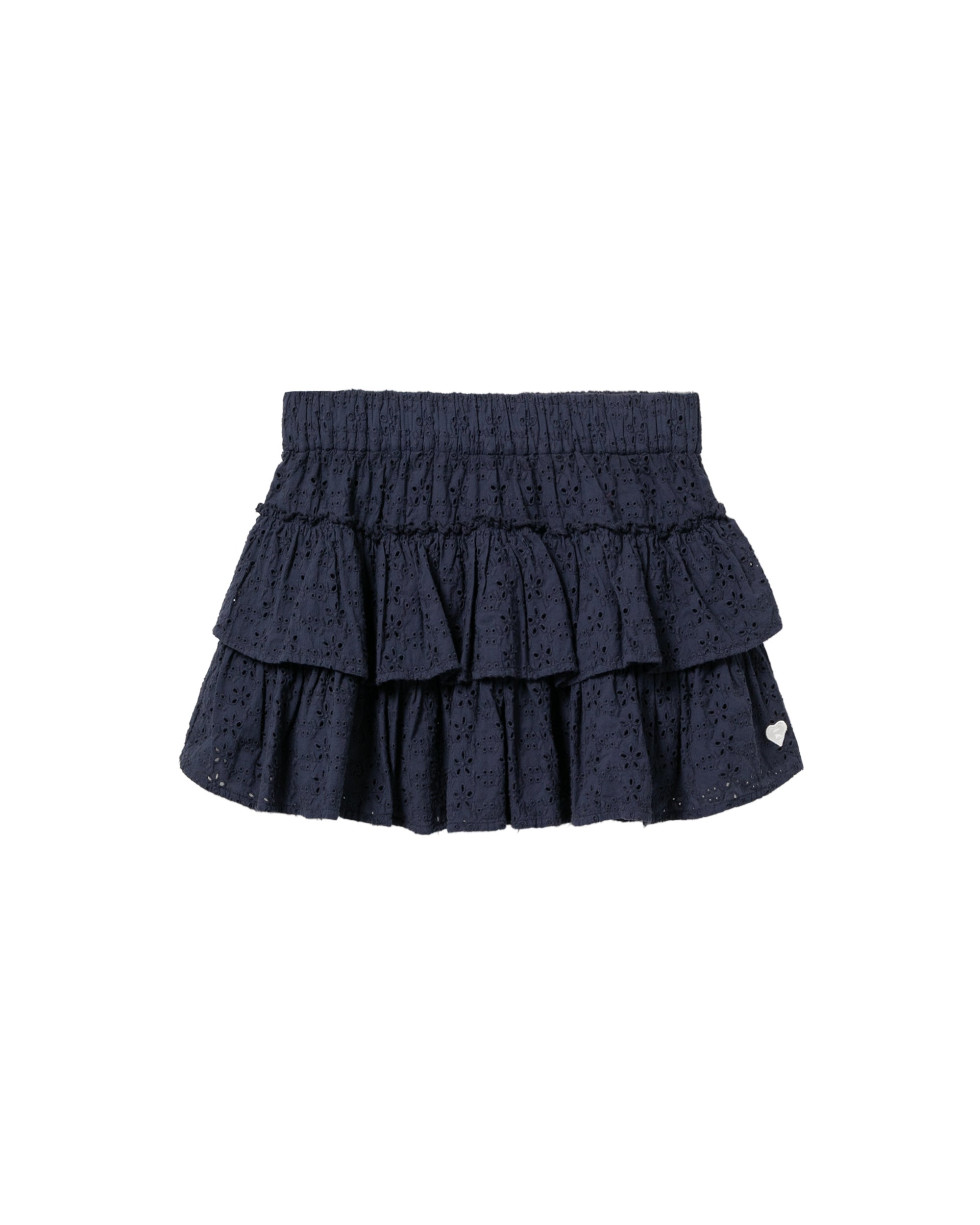 Ruffled mini skirt