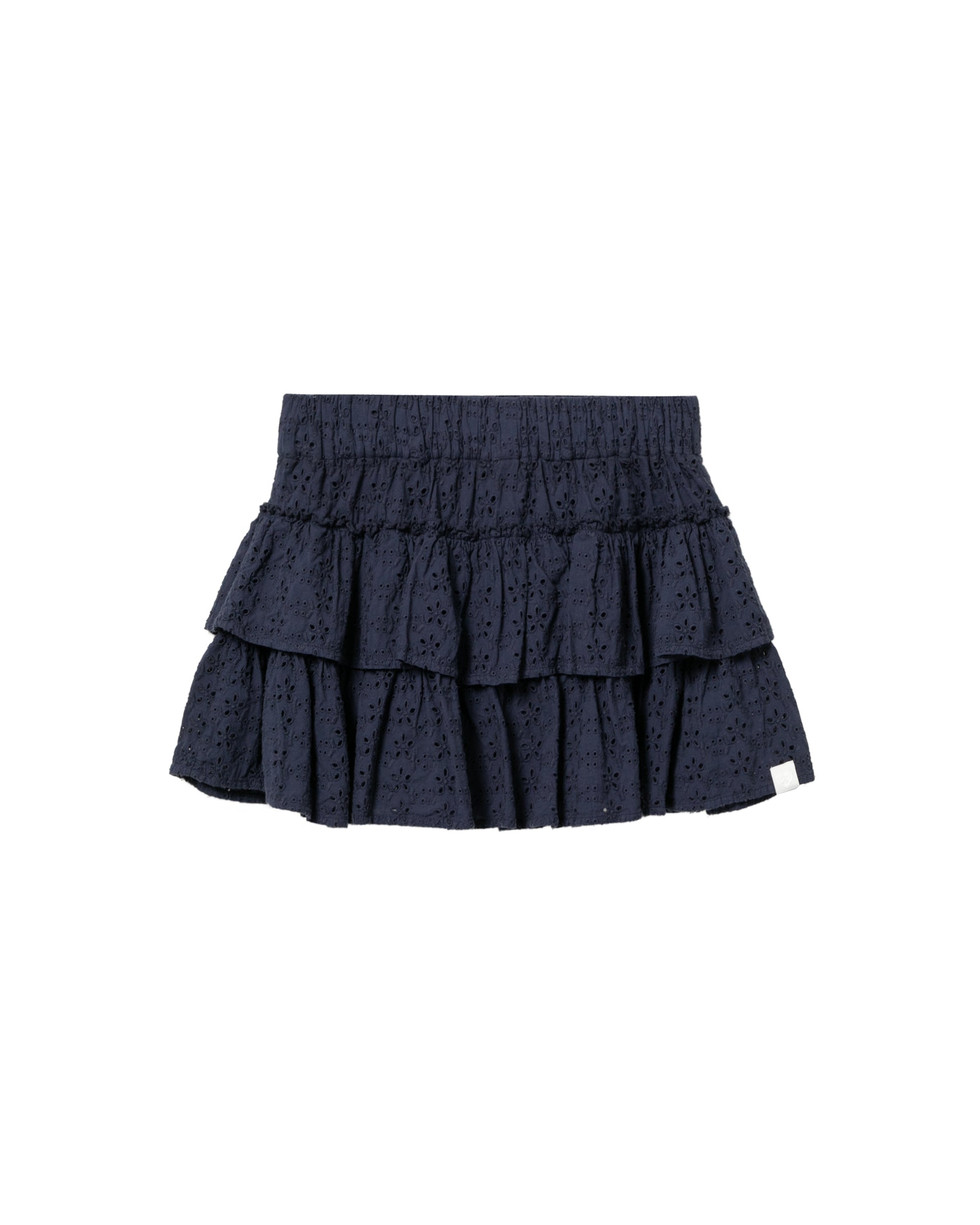 Ruffled mini skirt