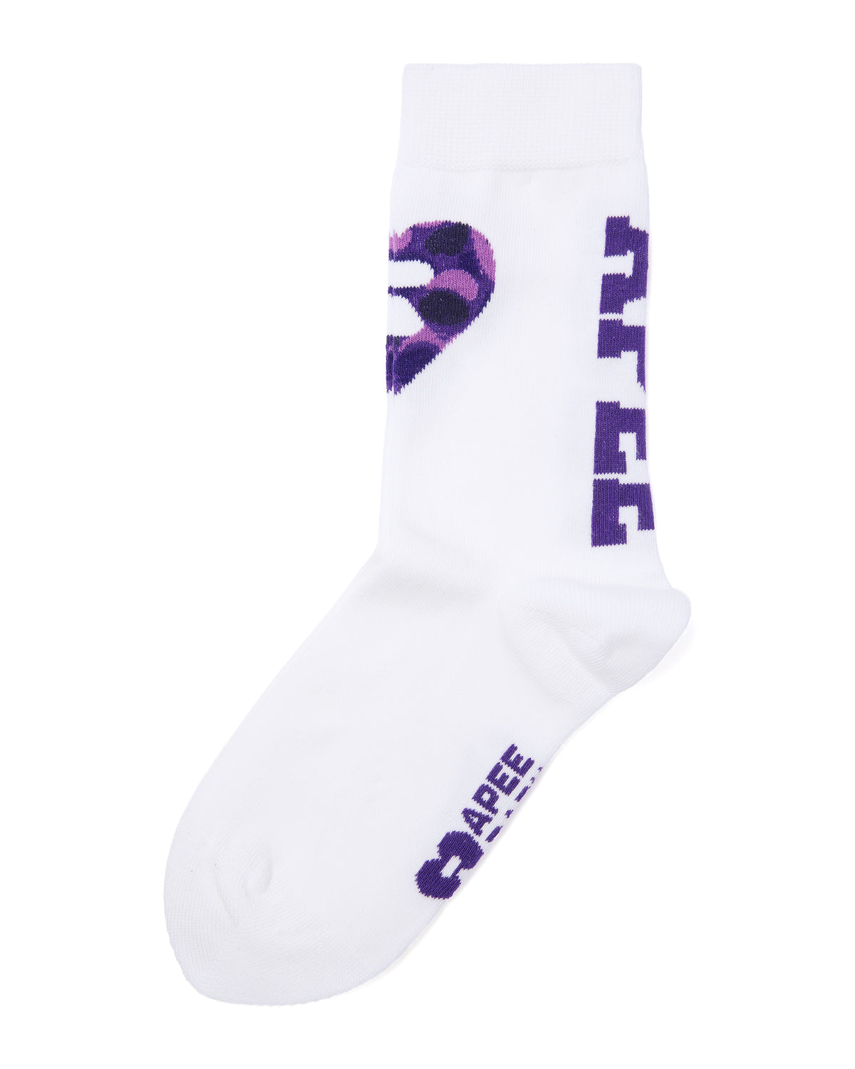 Graphic crew socks